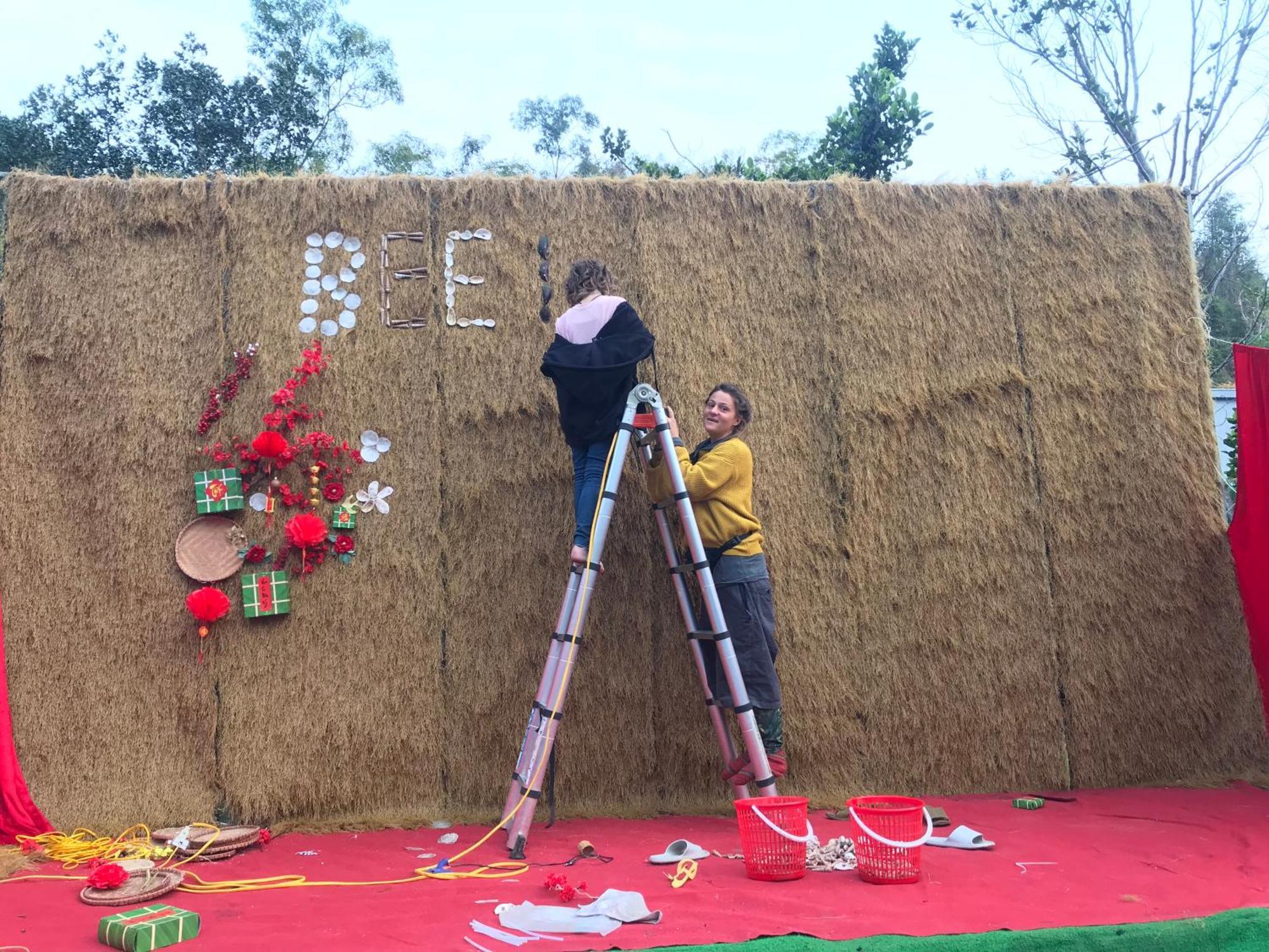 Bee Lucky Homestay Hien Hao Eksteriør bilde